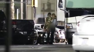 Miley Cyrus kissing and Fingering Stella Maxwell (Staged)