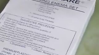 Enema for girl lesbian