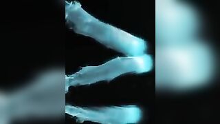 Slender sexy blondes Lea De Mea & Monica Sweetheart playing