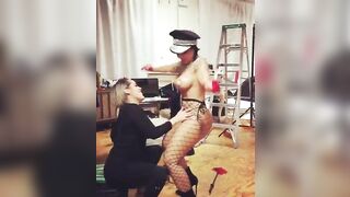 Bad Bitch Lesbian Stripper