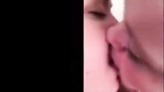 nude ssbbw lesbian make out session