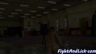 Petite babe wrestling european dyke 