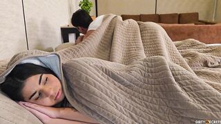 I FUCK MY GIRLFRIEND'S STEPMOM, SHE CATCHES US AND THE STEPMOM CONVINCES US TO HAVE A THREESOME.