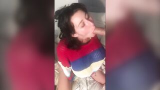 BIG TIT LOVES SUCKING COCK