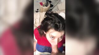 BIG TIT LOVES SUCKING COCK