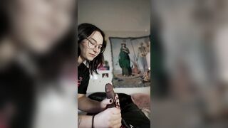 POV Twerking my Fat Ass on Realistic Dildo