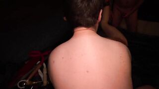 Impact Play Gangbang: Spreading and Flogging a Horny Kitty - Vanessa Cliff