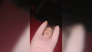Brtish chav fucks stranger in public carpark