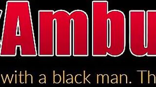 Nubile Luna unknowingly casting for first interracial facial