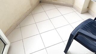 "No, you won't put your dick in my pussy, it's for my husband... but my ass on contrary ..."