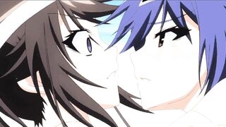 Homosexual kissing each other