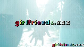 Girlfriends Teen secretly films lesbian lovers candlelit