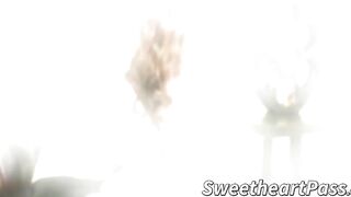 Petite Jenna having fun with her new honry stepmom