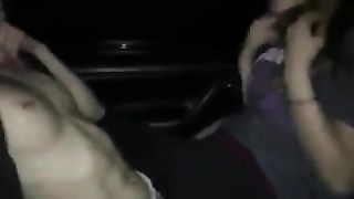 teen lesbian sluts exposing tits and acting like whores