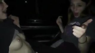 teen lesbian sluts exposing tits and acting like whores