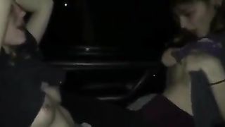 teen lesbian sluts exposing tits and acting like whores