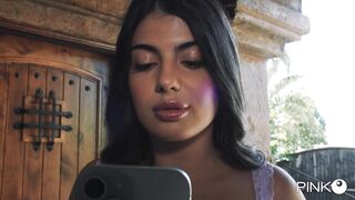 Elena Spano an Italian cock and an American in the DP