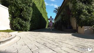 Elena Spano an Italian cock and an American in the DP