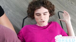 Cock-loving Cougar Gigi Dior Rides Stepson's Stiff Dick until She's Cums Hard...