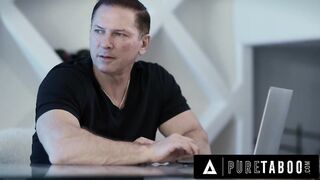 Shy Brunette Gets Dicked Down By Her Stepdad