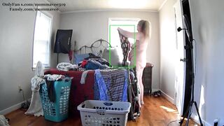 Caught My Hot Step Mother Doing Laundry!