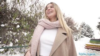 Public Agent Pretty Spanish teen public pick up big cock pounds petite Latina pussy multiple orgasms