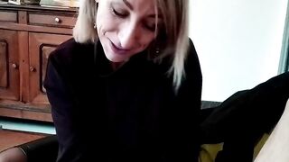 When a stepmom is ovulating but wants sperm inside her. She'll have to be patient