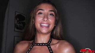 Lily Phillips lust for Huge BBC and massive facial