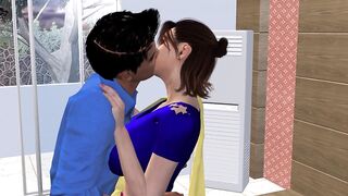 Step-Mom Step-Son Passionate Sex After Step-Son Caught Her With Other Man