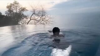 Charming Milf With A Big Ass, Relaxing by the Sea and Wants A Dick