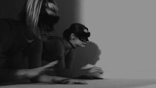 Dominating Skinny Bianca Breeze,Sasha Heart and Violet Monroe Finger and Lick Each Other's Pussy