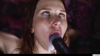 Monster Fuck With Clemence Audiard - Real Life Hentai with Anal Creampie All The Way Through