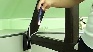 Hot German babe swallows sperm after BDSM action