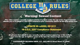 Dorm sex with cum for everyone