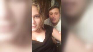 2 chubby lesbians having fun on periscope