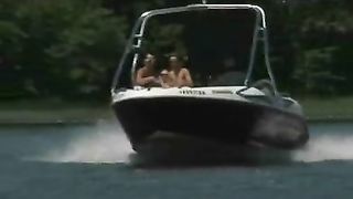 Outdoor Lez Dildo & Strap-On Semi Squirting Orgy