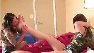 Lesbian Foot Domination