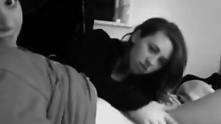 Lesbian Licking on Webcam