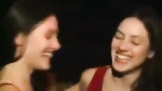 Not Twin sisters makeout at party