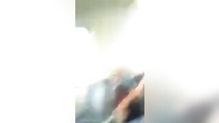 Lesbian pussy licking in train - voyeur in public