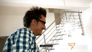 A hot Czech teen is looking for a hostel! wolfwagner.com