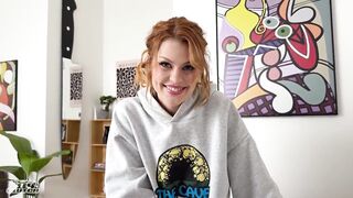 Forbidden coworker hookup (It feels better without the condom!)