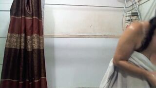 Miss Nat in the Shower