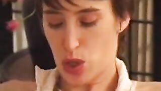 Dirty words and fisting for two lesbians sluts