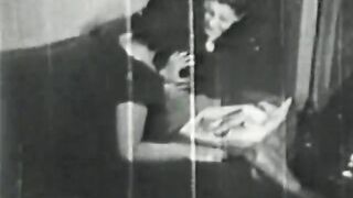 Horny Lesbians Licking and Toying Pussies (1920s Vintage)
