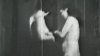 Horny Lesbians Licking and Toying Pussies (1920s Vintage)