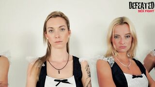 6 Girls Orgy Sexfight for the best maid