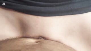 My stepmom came into my room and i got a pussyjob