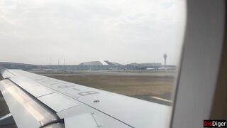 Risky Public Jerking Off On A Plane Full Of People - Public Dick Flashing