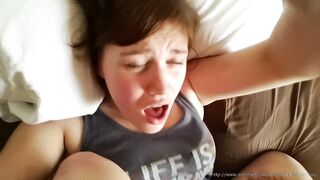 Girl Orgasms For The First Time!!